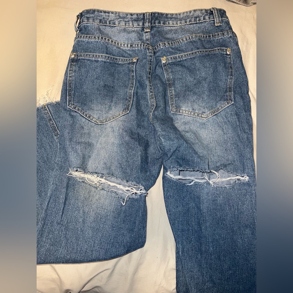 The Rockn Rev distressed jeans